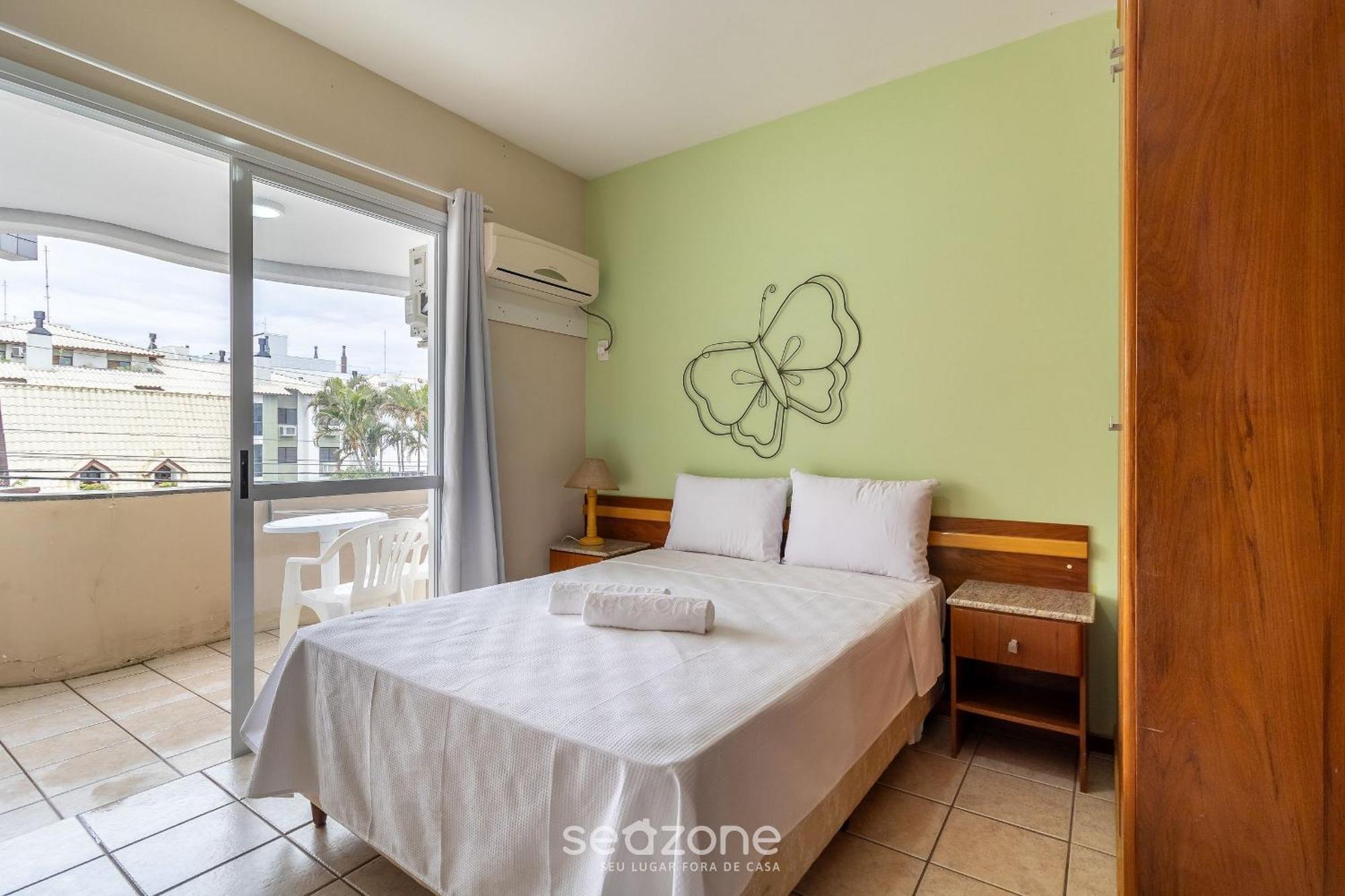 Apto C/ Varanda Em Condominio Pe Na Areia Iho127 Florianópolis Extérieur photo