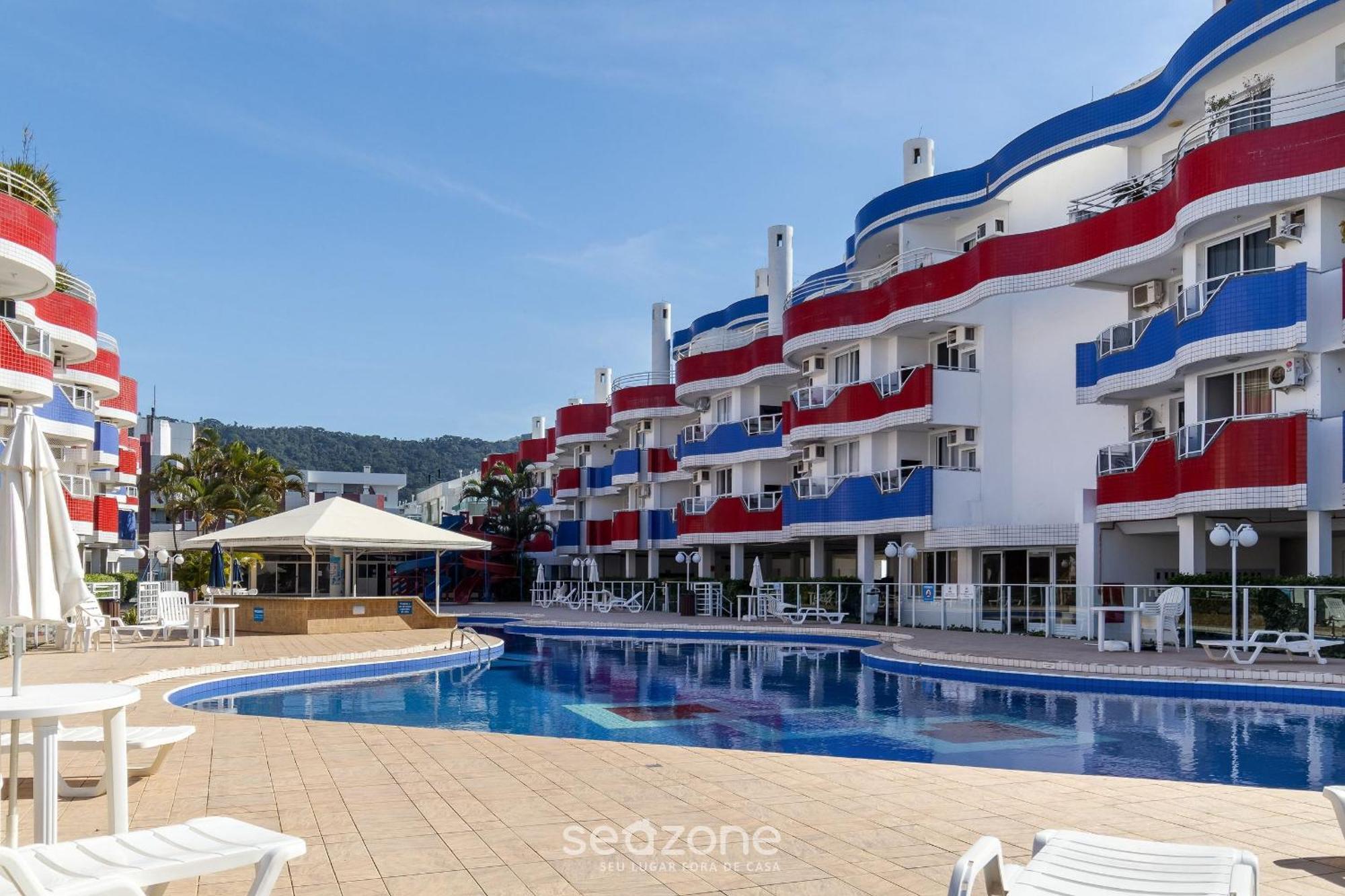 Apto C/ Varanda Em Condominio Pe Na Areia Iho127 Florianópolis Extérieur photo